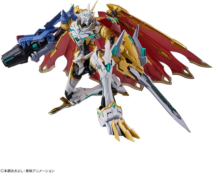 Bandai Hobby - Digimon - Omegamon X-Antibody, Bandai Spirits Figure-Rise Standard Amplified Model Kit - Figurio