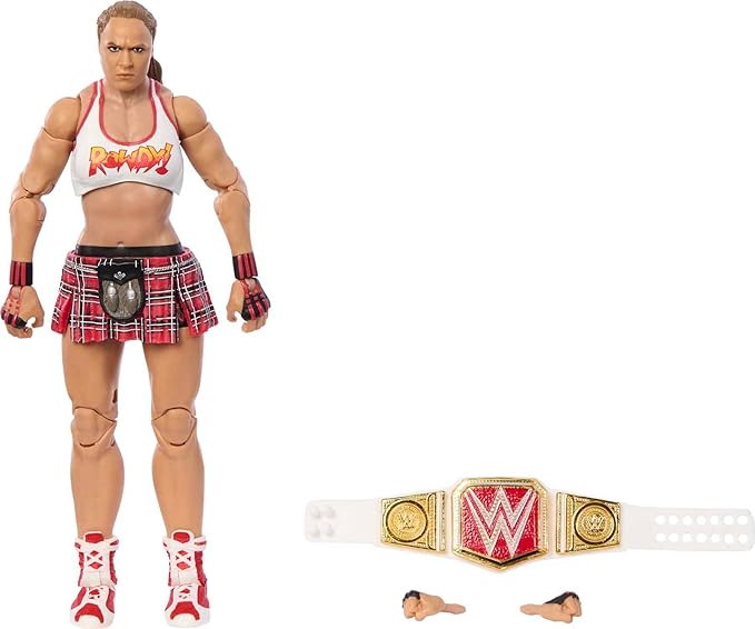 Mattel WWE Ronda Rousey Top Picks Elite Collection Action Figure, Articulation & Life-Like Detail, Interchangeable Accessories, 6-inch - Figurio