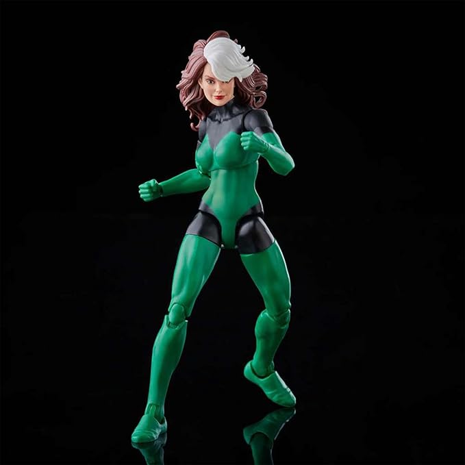 Marvel Legends Series Rogue, Uncanny X-Men Collectible 6 Inch Action Figures, 2 Accessories - Figurio