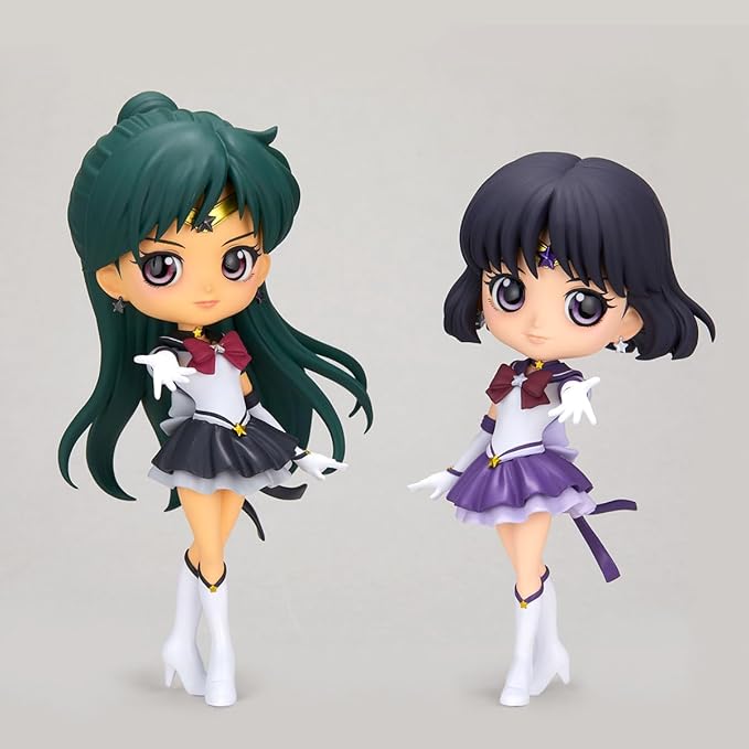 Banpresto - Pretty Guardian Sailor Moon Cosmos The Movie - Eternal Sailor Saturn (ver. A), Bandai Spirits Q Posket Figure - Figurio