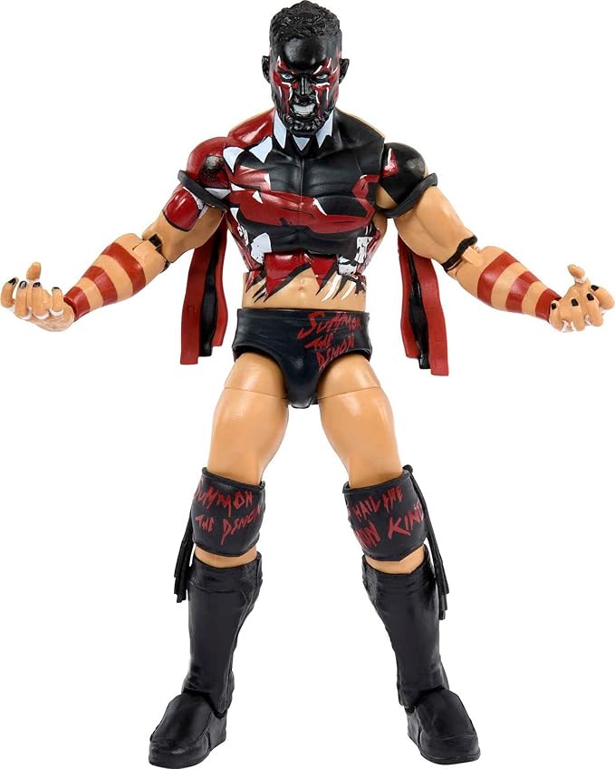 Mattel WWE Finn Balor Elite Collection Action Figure, Deluxe Articulation & Life-like Detail with Iconic Accessories, 6-inch - Figurio