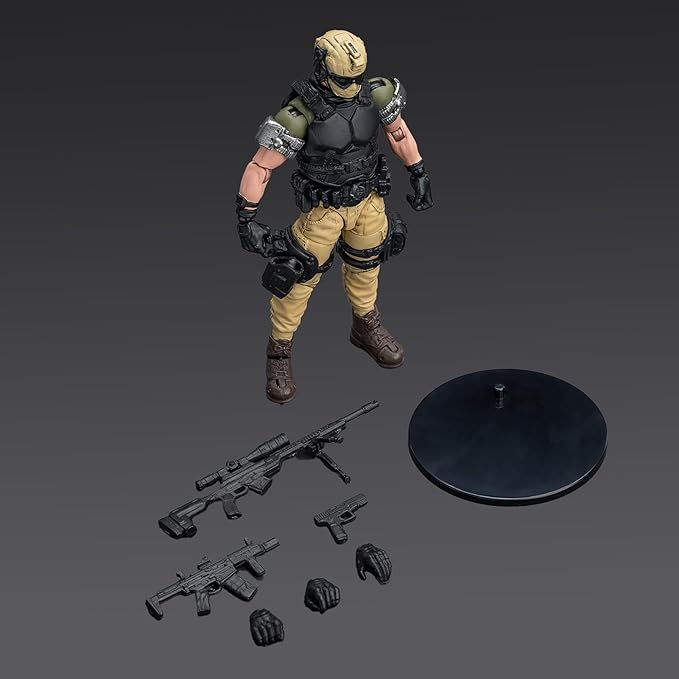 JOYTOY 1/18 Action Figures Kina Mercenaries-The Sniper Ace Soldiers Collection Models Christmas Birthday Gifts - Figurio