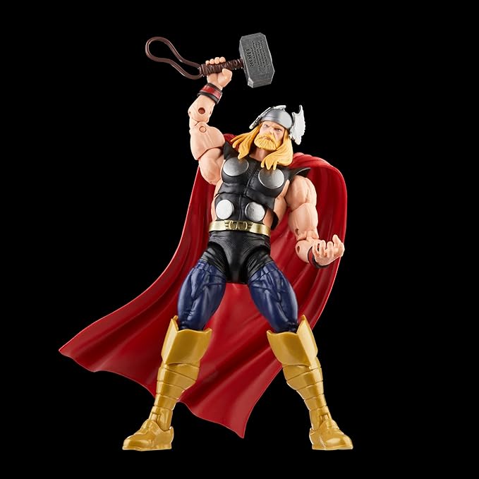 Marvel Legends Series Thor vs Destroyer, Avengers 60th Anniversary Collectible 6-Inch Action Figures, 5 Accessories - Figurio