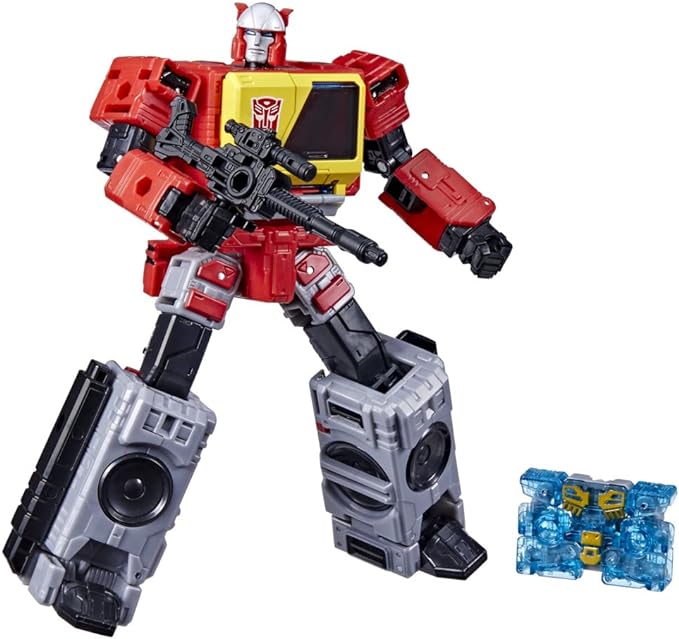 Transformers Toys Generations Legacy Voyager Autobot Blaster & Eject Action Figures - Kids Ages 8 and Up, 7-inch - Figurio