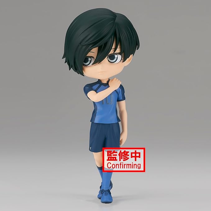 Banpresto - Blue Lock - Rin Itoshi (Ver. A), Bandai Spirits Q posket Figure - Figurio