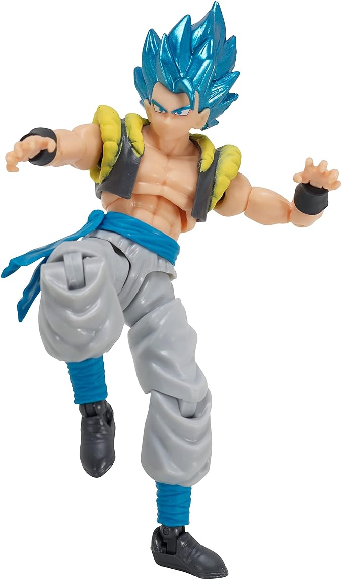 Bandai America - Dragon Ball Evolve 5 Action Figure Super Saiyan Blue Gogeta - Figurio