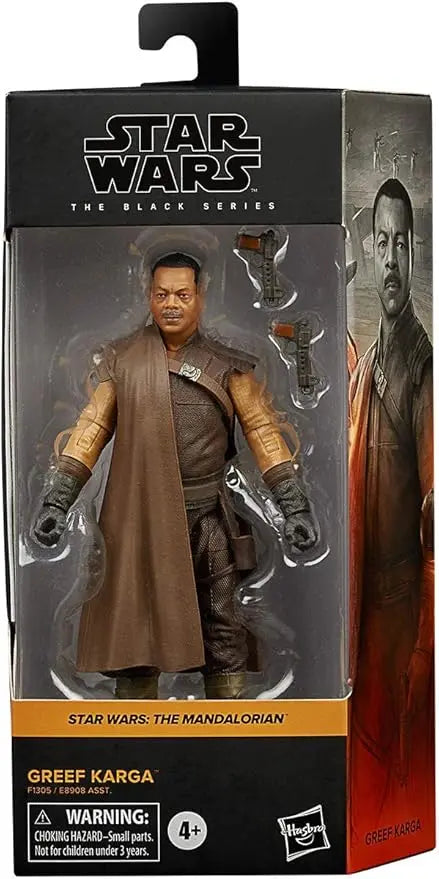 STAR WARS The Black Series Greef Karga Toy 6-Inch Scale The Mandalorian Collectible Action Figure, Toys for Kids Ages 4 and Up - Figurio