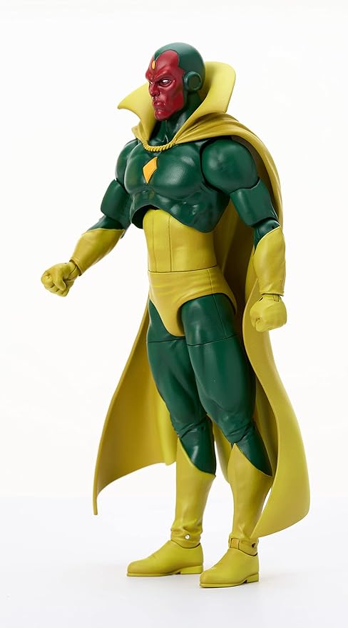 Diamond Select Toys Marvel Select Vision Action Figure, Multicolor 7 inch - Figurio