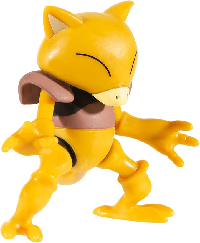 Pokémon Clip ‘N’ Go Abra and Level Ball - Includes 2-Inch Battle Figure and Level Ball Accessory - Figurio