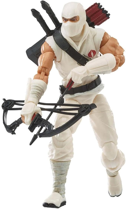 G.I. Joe Classified Series Storm Shadow Action Figure 35 Collectible Premium Toy, Multiple Accessories 6-Inch-Scale with Custom Package Art - Figurio