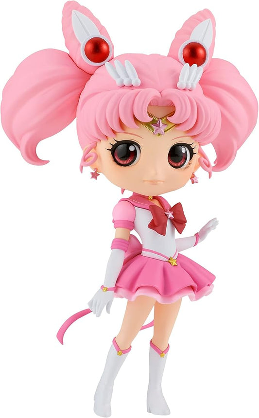 Banpresto - Pretty Guardian Sailor Moon Cosmos The Movie - Eternal Sailor Chibi Moon (Ver. A), Bandai Spirits Q Posket Figure - Figurio