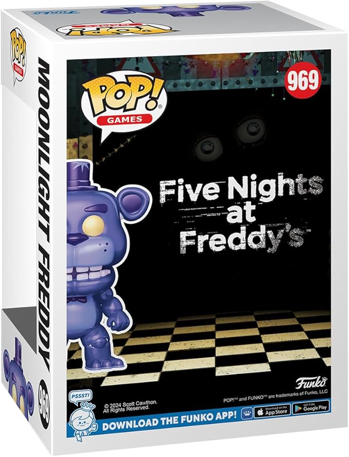 Funko Pop! Games: Four Nights at Freddy's - Moonlight Freddy, Amazon Exclusive - Figurio