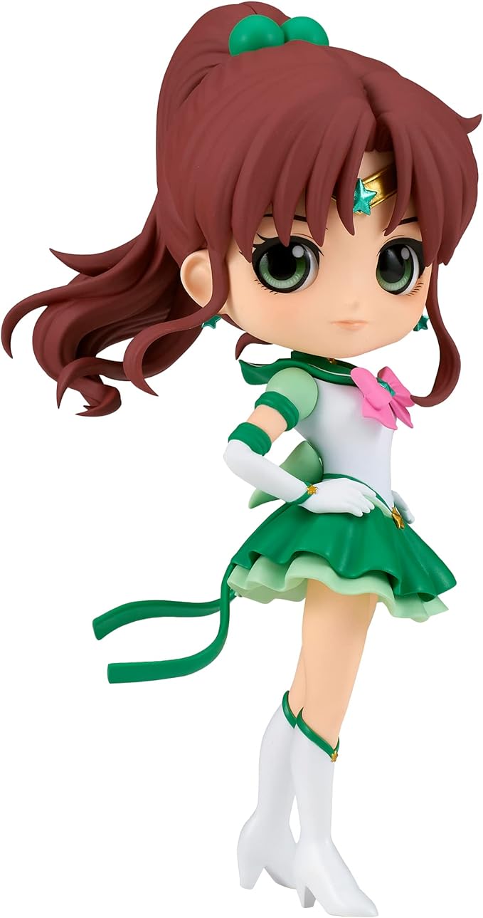 Banpresto - Pretty Guardian Sailor Moon Cosmos The Movie - Eternal Sailor Jupiter (ver. B), Bandai Spirits Q Posket Figure - Figurio