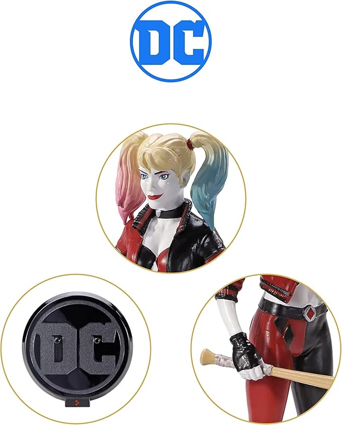 BendyFigs The Noble Collection DC Harley Quinn - Figurio