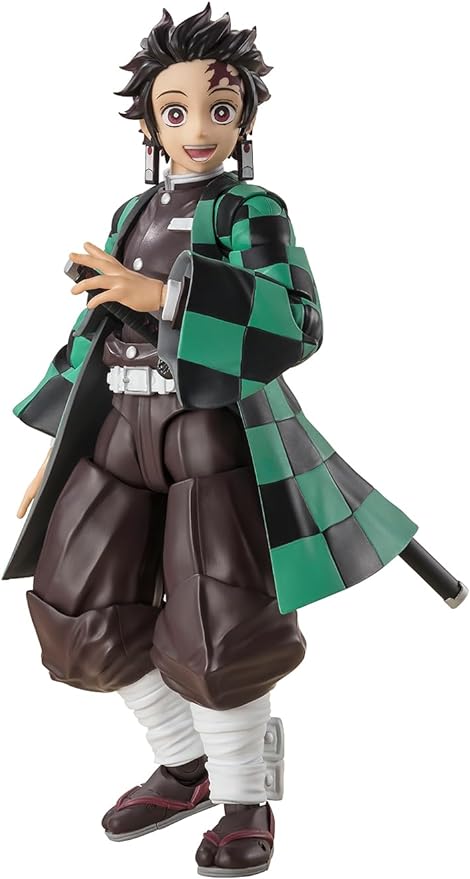 TAMASHII NATIONS - Demon Slayer: Kimetsu no Yaiba - Tanjiro Kamado, Bandai Spirits S.H.Figuarts Action Figure - Figurio