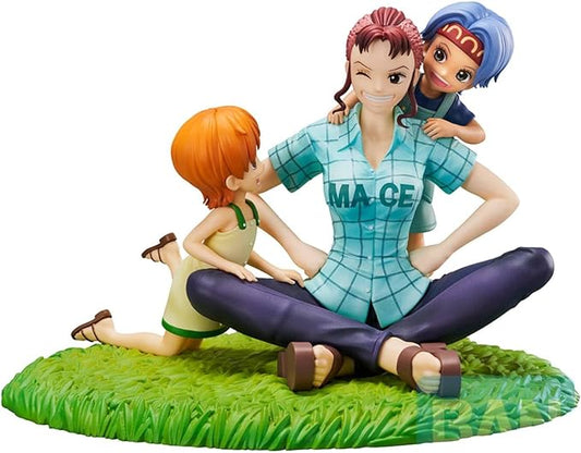 Bandai Spirits Ichibansho - One Piece - Nami & Bellemere (Emotional Stories 2), Collectible Figure - Figurio