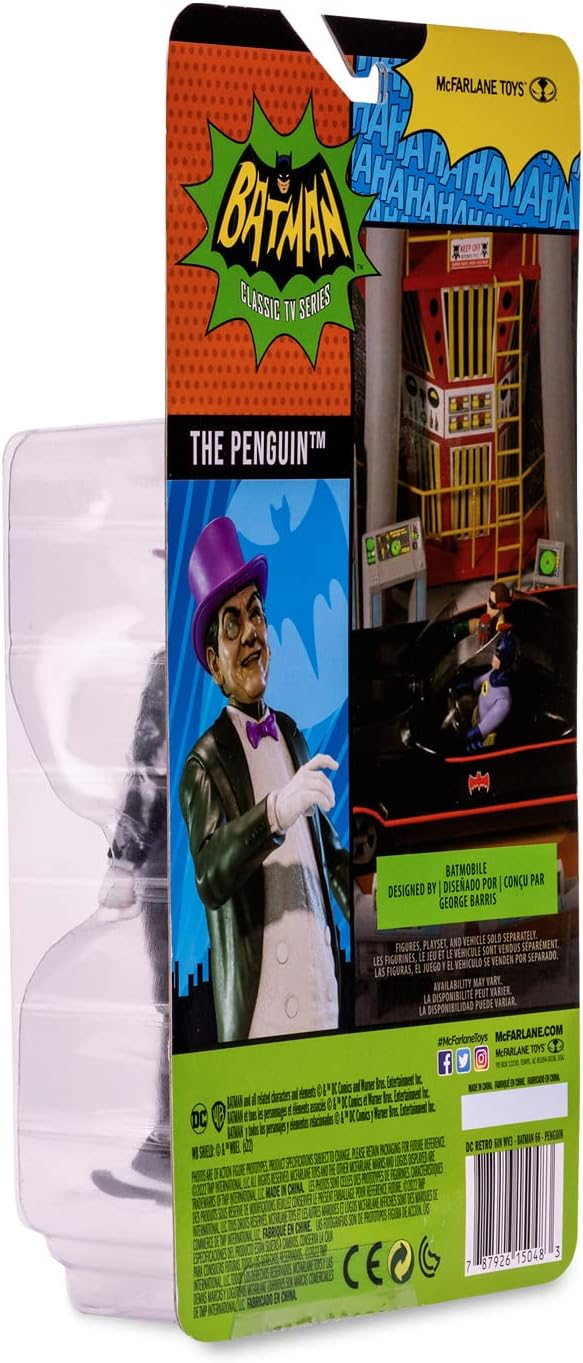 McFarlane Toys - DC Retro Batman 66 - The Penguin - Figurio