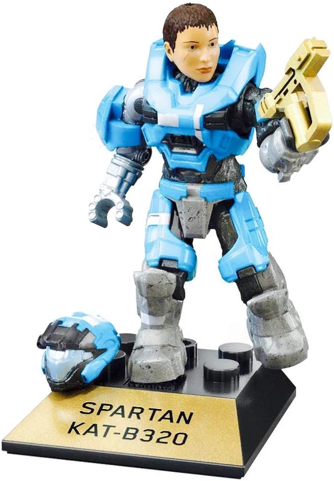 Mega Construx Halo Heroes Pro Builders Series 10 Spartan KAT-B320 Figure GFT38 - Figurio