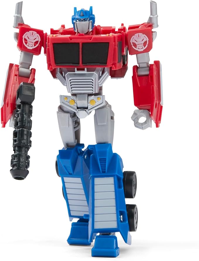 Transformers Toys EarthSpark Deluxe Class Optimus Prime Action Figure, 5-Inch, Robot Toys for Kids Ages 6 and Up - Figurio