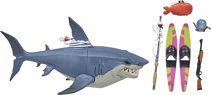 FORTNITE Hasbro Victory Royale Series Upgrade Shark Collectible Action Figure with Accessories - Ages 8 and Up, 6-inch - Figurio