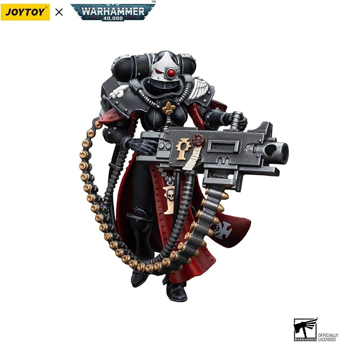 JOYTOY 1/18 Action Figure Warhammer 40K Figure Model Toys Adepta Sororitas Retributor with Heavy Bolter collection Model Anime 4.7 Inch - Figurio