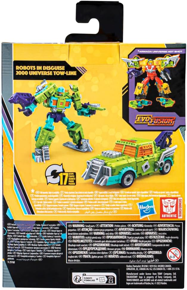 Transformers Legacy Evolution Buzzworthy Bumblebee Robots in Disguise 2000 Universe Tow-Line Figure - Figurio