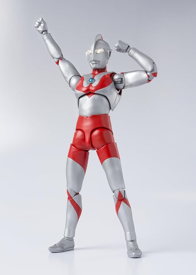 TAMASHII NATIONS - Ultraman - Ultraman (Reissue), Bandai Spirits S.H.Figuarts Action Figure - Figurio