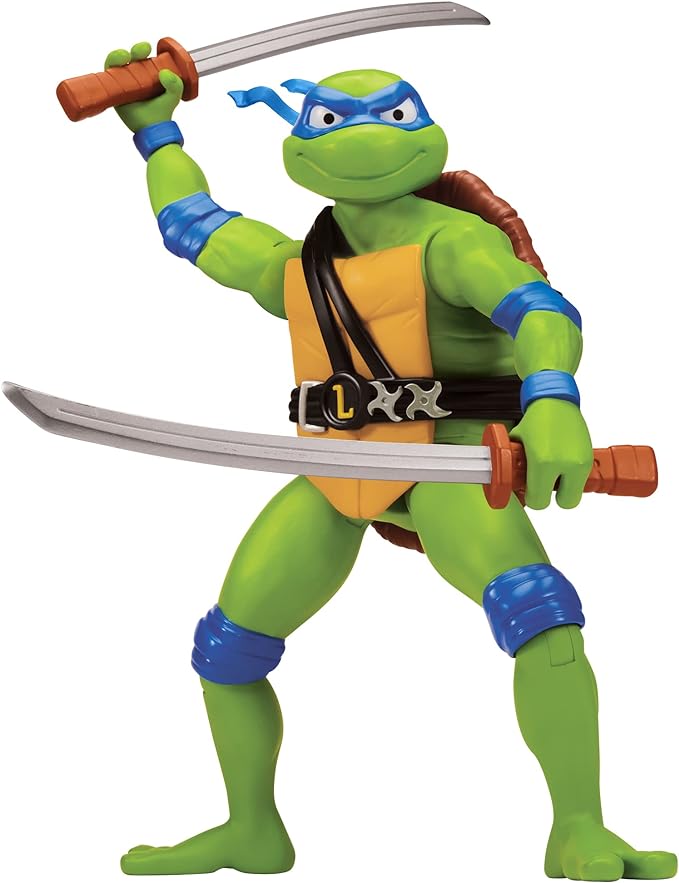 Teenage Mutant Ninja Turtles: Mutant Mayhem 12” Giant Leonardo Figure by Playmates Toys - Figurio