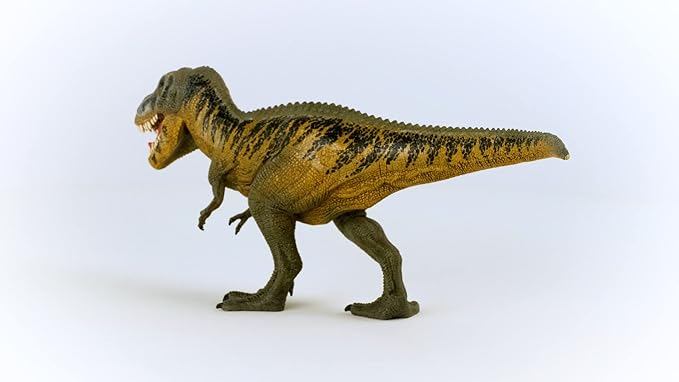 Schleich Dinosaurs Large Realistic Tarbosaurus Toy Figure - King Size Prehistoric World Dinosaur Movable Jaw Action Figure, Large Jurassic Planet Toy for Boys and Girls, Gift for Kids Age 4+ - Figurio