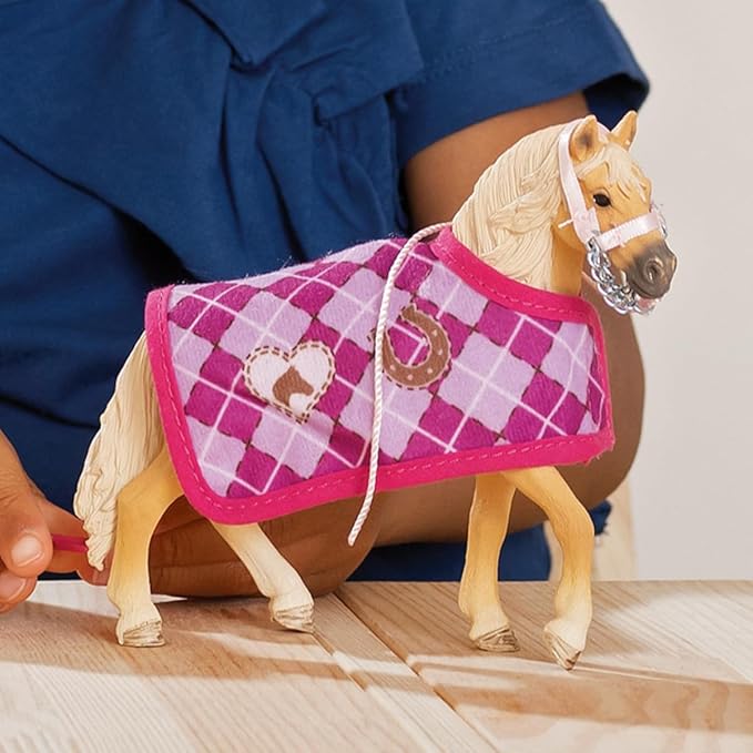 Schleich Horse Club, Horse Toys for Girls and Boys, Sofia's Fashion Creation Horse Set with Horse Figurine and Accessories, 3 Pieces, Ages 5+ - Figurio