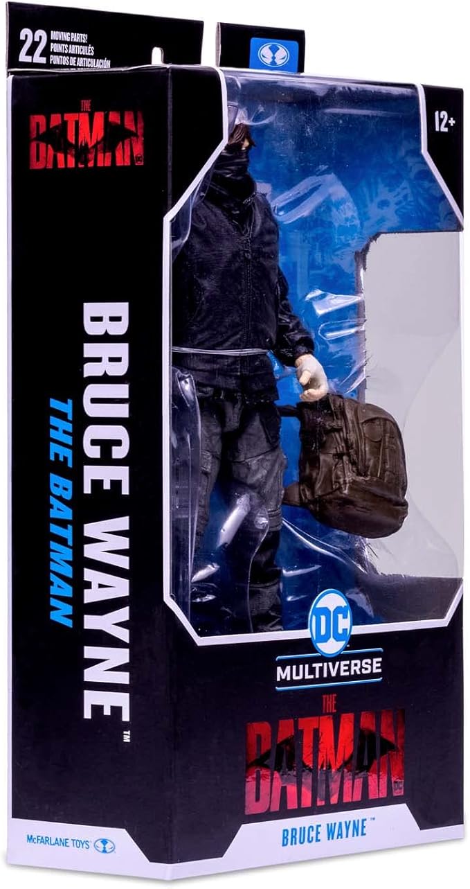 McFarlane DC Batman Movie Bruce Wayne 7" Action Figure with Accessories - Figurio