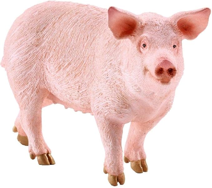 Schleich Farm World Pig Educational Figurine for Kids Ages 3-8 - Figurio