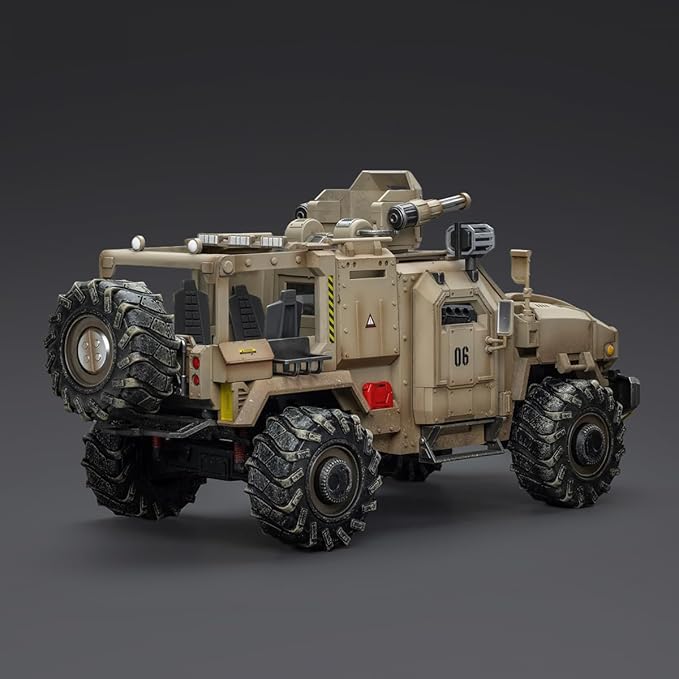 JOYTOY 1/18 Action Figures Cyclone Assauit Armored Car Collection Models Christmas Birthday Gifts - Figurio