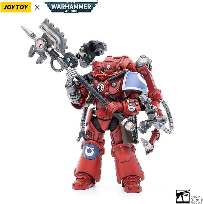 JOYTOY HAPPXYGG Warhammer 40k 1/18 4.7-inch Ultramarines Primaris Techmarine action figure model toy series - Figurio