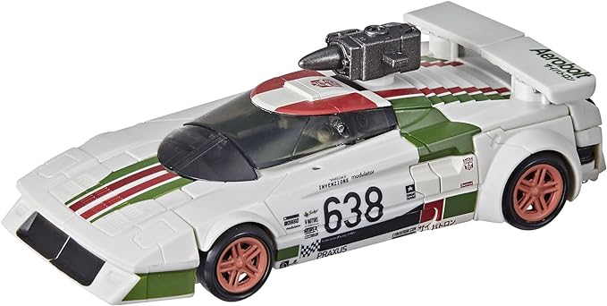 Transformers Toys Generations War for Cybertron: Kingdom Deluxe WFC-K24 Wheeljack Action Figure - Kids Ages 8 and Up, 5.5-inch - Figurio