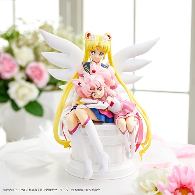 Ichibansho Figure - The Movie Sailor Moon Eternal - Eternal Sailor Moon & Eternal Sailor Chibi Moon (Eternal Sailor Guardians), Bandai Spirits Collectible Statue - Figurio