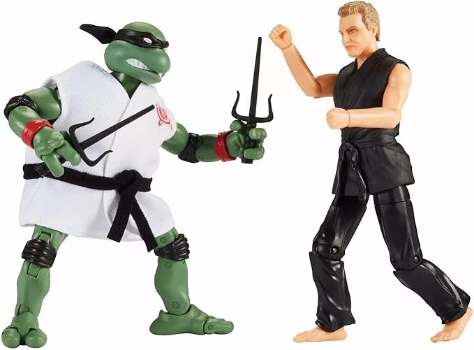 Teenage Mutant Ninja Turtles vs. Cobra Kai Raph vs. John Kreese 2 Pack - Figurio