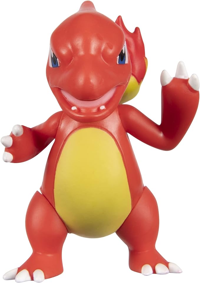 Pokémon Battle Figure, Fire Theme with 3 Pack Cyndaquil, Charmeleon, Arcanine - 4.5-inch Arcanine Figure, 3-inch Charmeleon Figure, 2-inch Cyndaquil - Toys for Kids Fans - Amazon Exclusive - Figurio