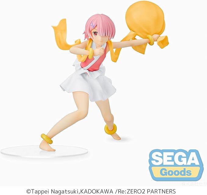 Sega Re:Zero – Starting Life in Another World – Ram (Wind God Ver.) SPM Figure - Figurio