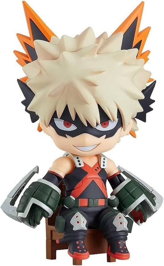 Good Smile My Hero Academia: Katsuki Bakugo Nendoroid Swacchao! Action Figure,Multicolor,TY12562 - Figurio