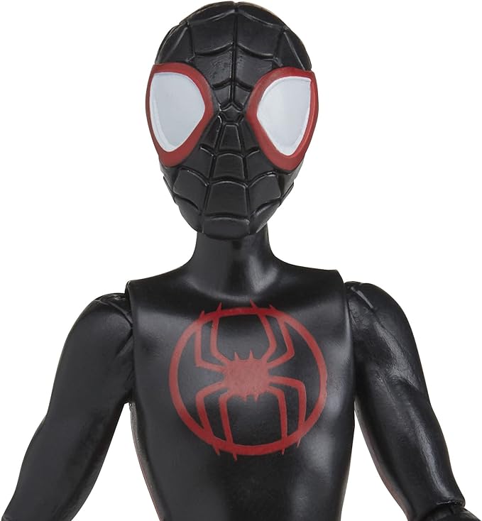 Marvel Spider-Man Across The Spider-Verse Miles Morales, 6-Inch-Scale Action Figure with Web Accessory, Toys for Kids Ages 4 and Up - Figurio