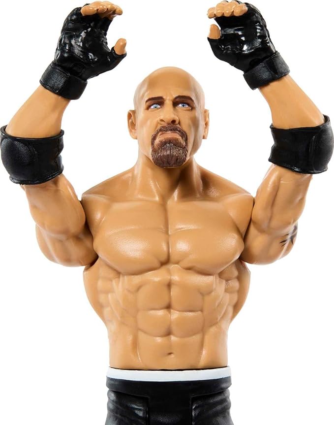 Mattel WWE Goldberg Basic Action Figure, 10 Points of Articulation & Life-like Detail, 6-inch Collectible - Figurio