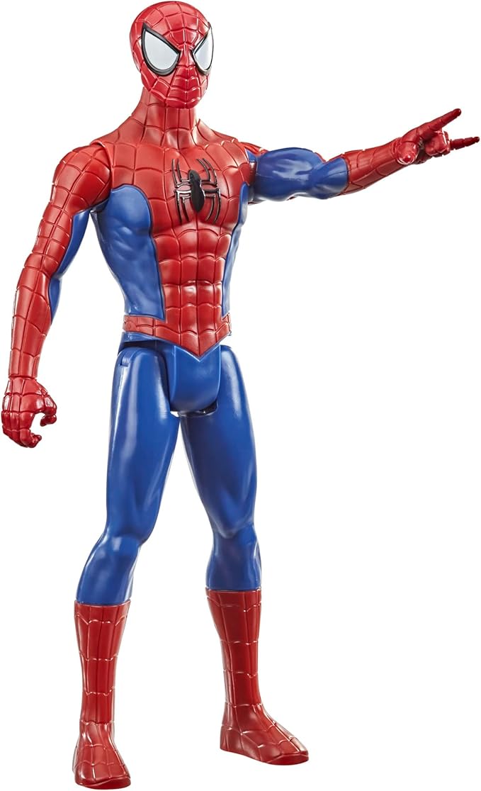 Marvel Titan Hero Series Spider-Man 12-Inch Action Figure with Fx Port - Figurio