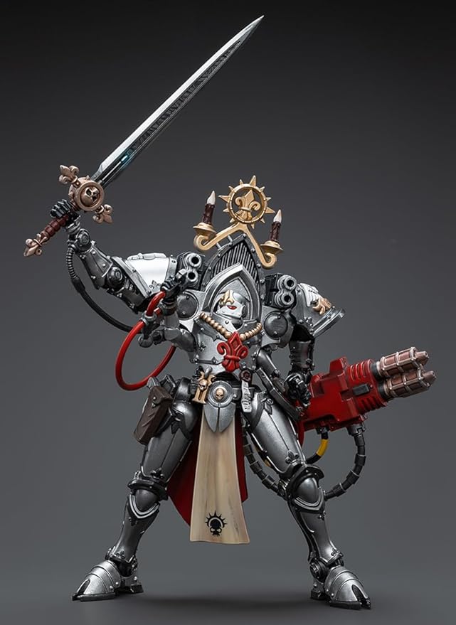 JOYTOY Warhammer 40K 1/18 Action Figures, Adepta Sororitas Order of The Argent Shroud Paragon Warsuit Sister Collaen Perfect for Collectors & Decor, an Ideal Figurine Gift - JT4669 - Figurio