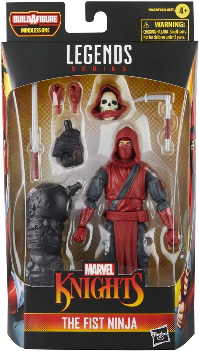 Marvel Legends Series The Fist Ninja, Knights Collectible Comics 6-Inch Action Figures - Figurio