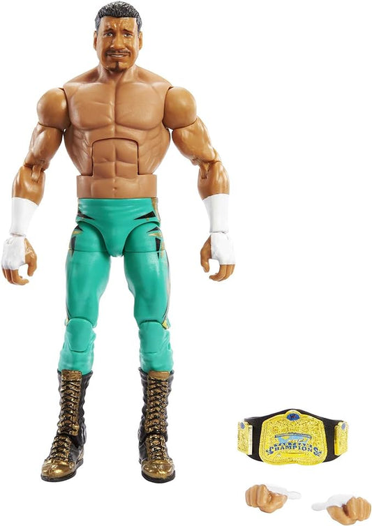 Mattel WWE Eddie Guerrero Elite Collection Action Figure, 6-inch Posable Collectible Gift for WWE Fans Ages 8 Years Old & Up - Figurio