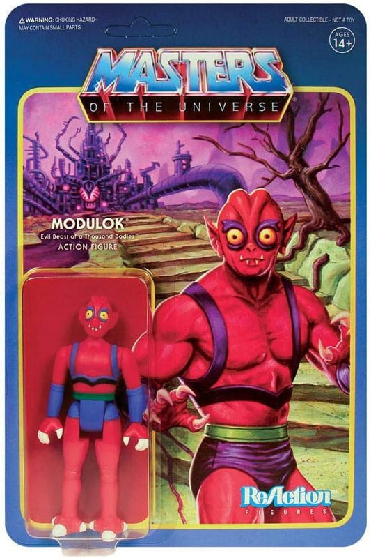 Super7 Masters of The Universe Reaction Figure Modulok A - Figurio