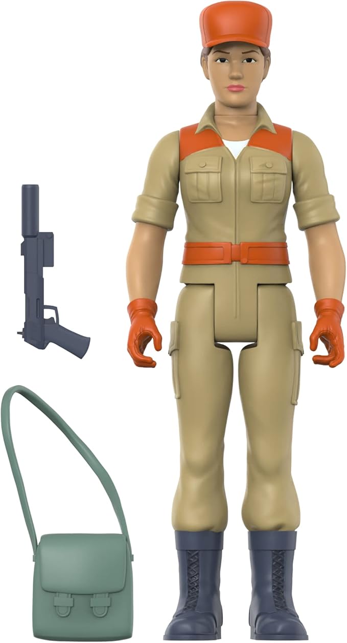 Super7 G.I. Joe Female Combat Engineer Short Hair (Tan) 3.75 in ReAction Figure Classic Collectibles and Retro Toys - Figurio