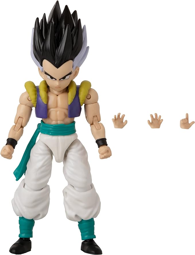 Bandai Dragon Ball Super Dragon Stars Gotenks Action Figure Set, 4 Pieces - Figurio