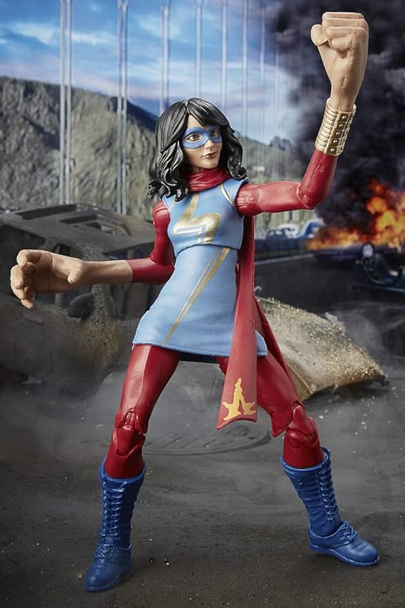 Hasbro Marvel Legends Series Gamerverse 6-inch Collectible Ms. Marvel Action Figure Toy, Ages 4 and Up - Figurio